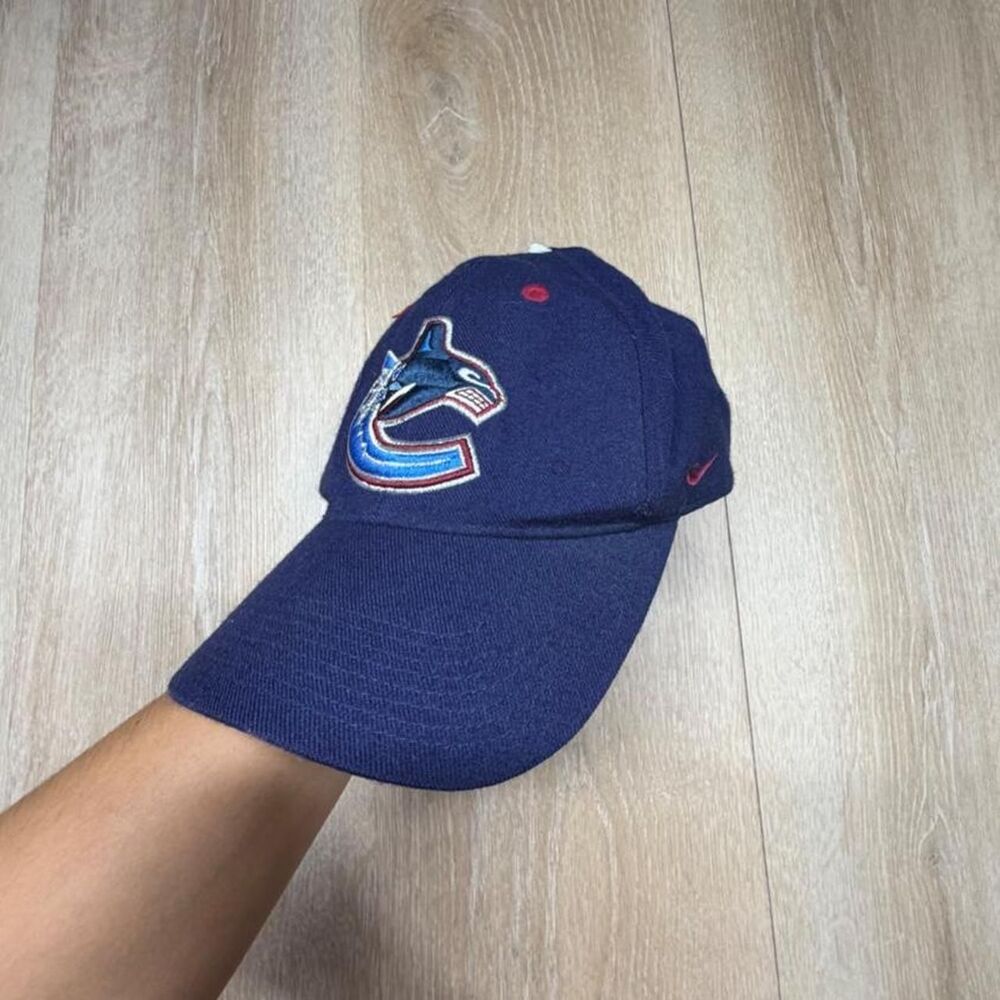 Nike Men's Blue and Navy Hat